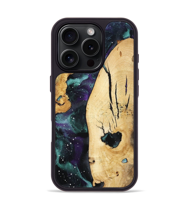 iPhone 16 Pro Wood Phone Case - Trent (Cosmos, 790460)