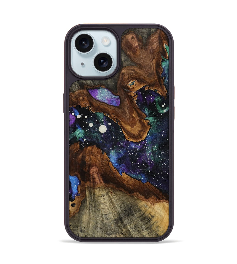 iPhone 15 Wood Phone Case - Erin (Cosmos, 790482)