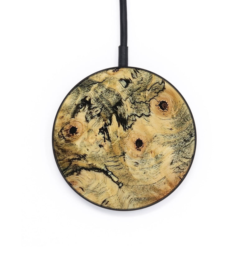 Circle Wood Wireless Charger - Janel (Wood Burl, 790517)