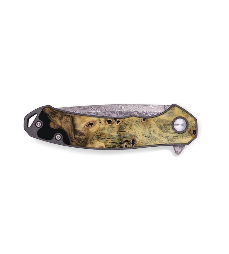 EDC Wood Pocket Knife - Amare (Wood Burl, 790521)