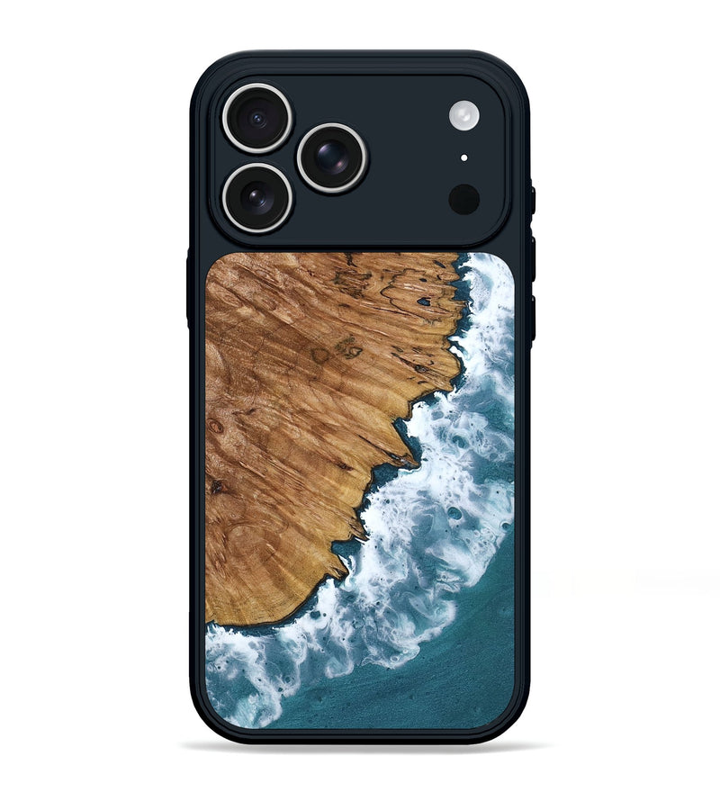 iPhone 17 Pro Max Wood Phone Case - Zina (Coastal, 790551)