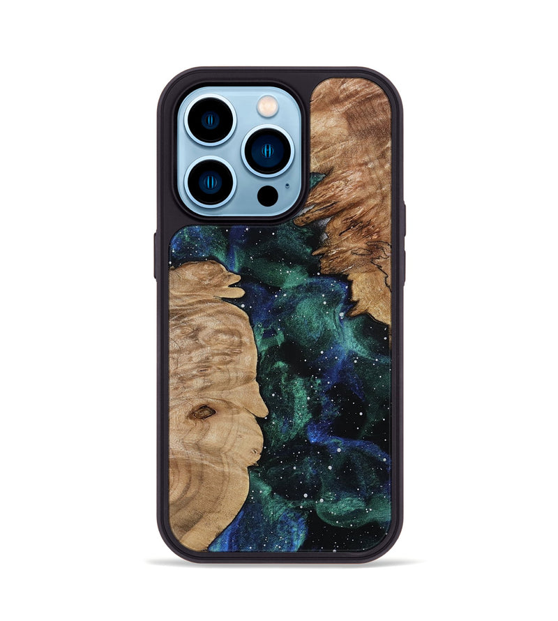 iPhone 14 Pro Wood Phone Case - Brook (Cosmos, 790565)