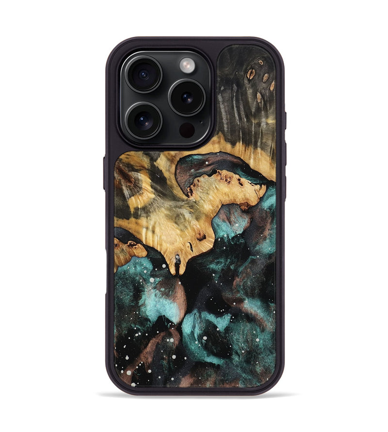 iPhone 16 Pro Wood Phone Case - Zeke (Cosmos, 790581)