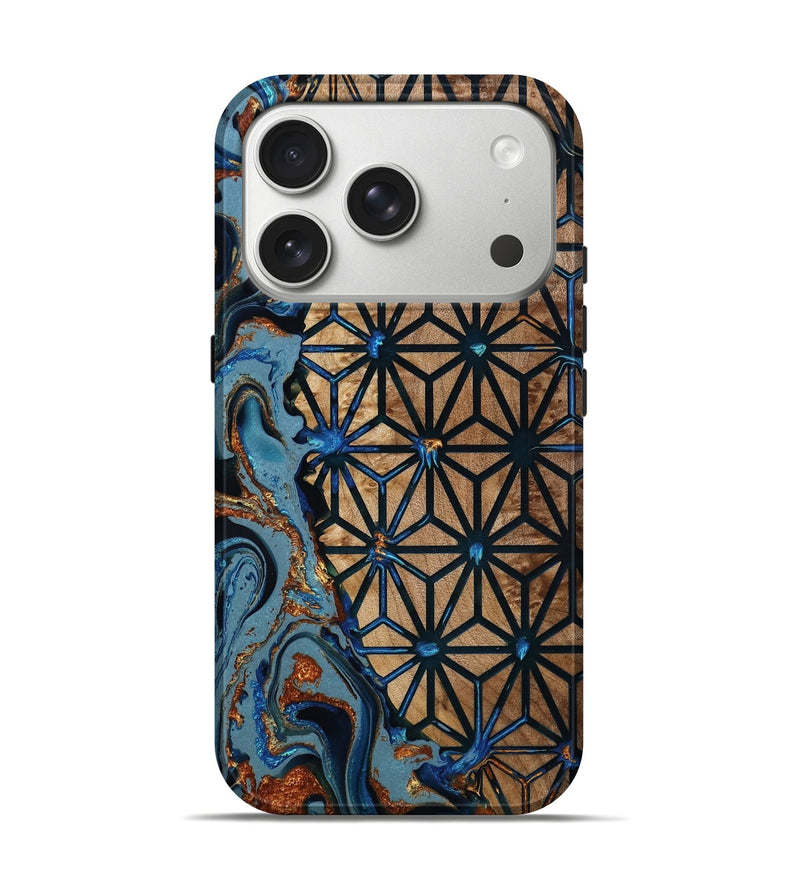 iPhone 17 Pro Wood Live Edge Phone Case - Kevin (Pattern, 790585)