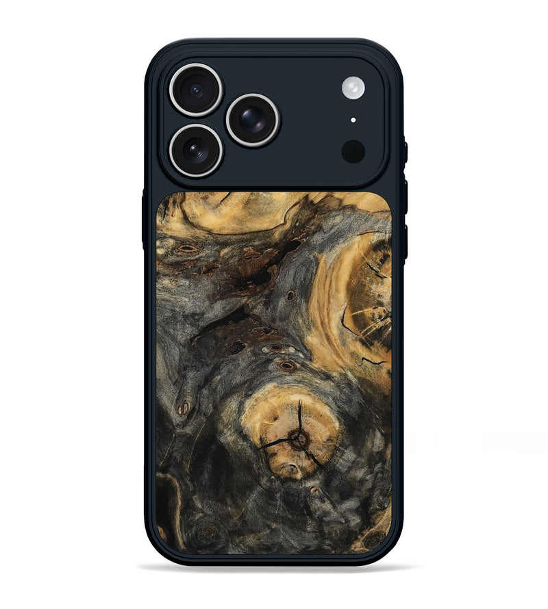 iPhone 17 Pro Max Wood Phone Case - Loyd (Wood Burl, 790701)