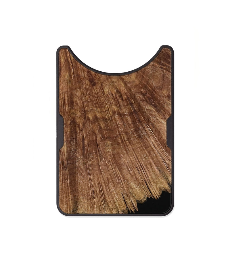 Alloy Wood Wallet - Lenora (Wood Burl, 790703)