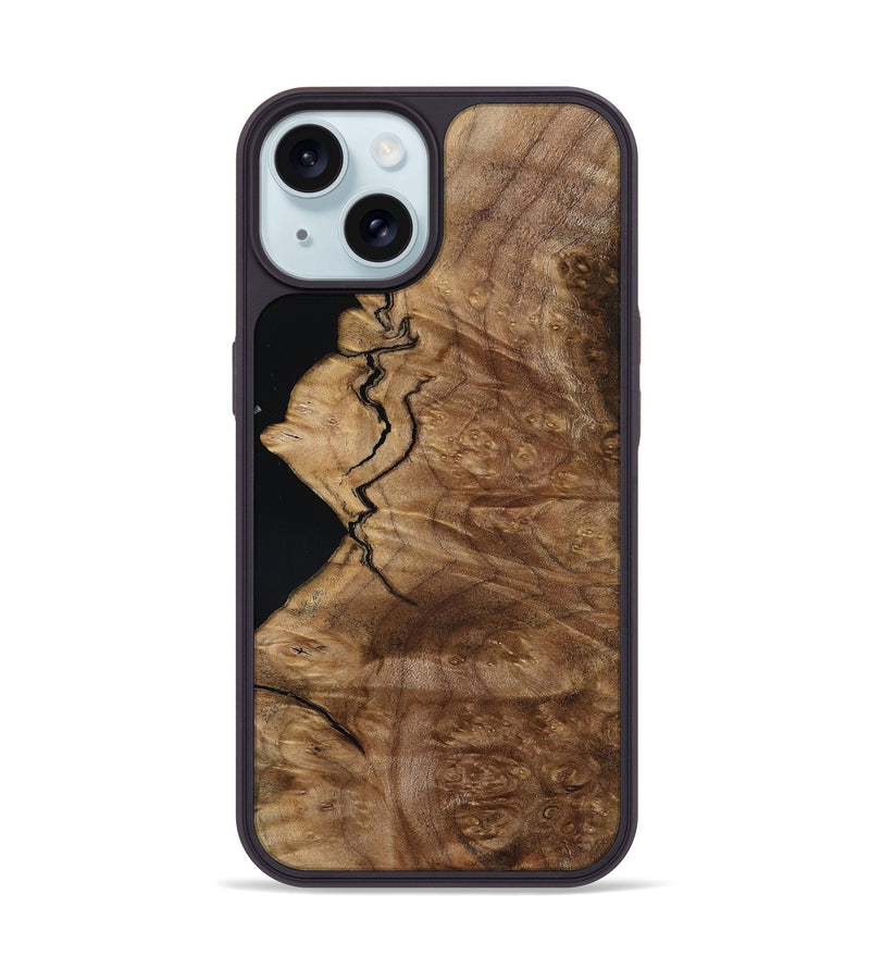 iPhone 15 Wood Phone Case - Verona (Wood Burl, 790704)