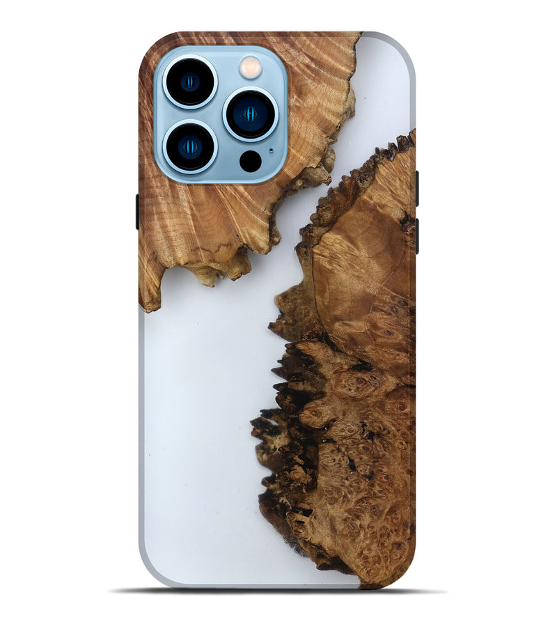 iPhone 14 Pro Max Wood Live Edge Phone Case - Taft (Clear, 790819)