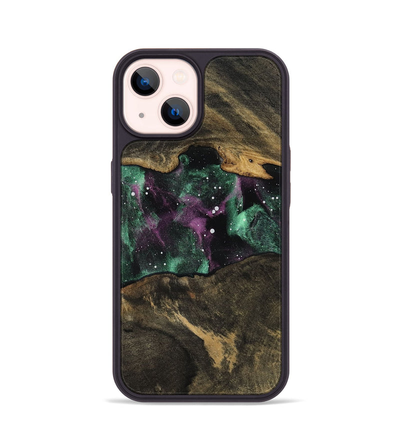 iPhone 14 Wood Phone Case - Kailee (Cosmos, 790858)