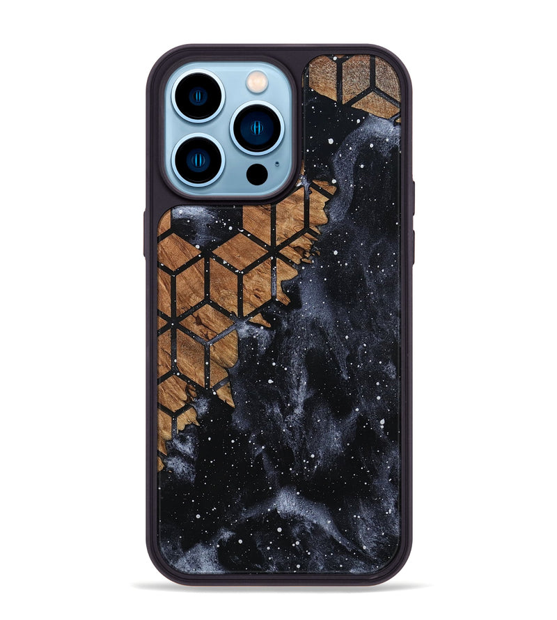 iPhone 14 Pro Max Wood Phone Case - Jeffry (Cosmos, 790874)