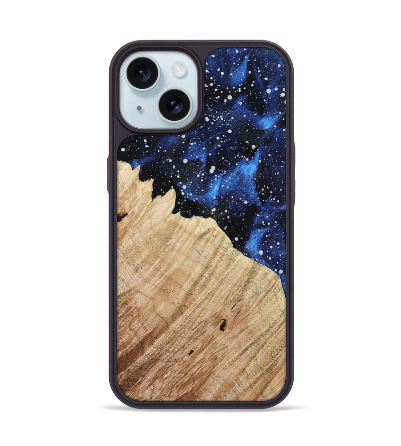 iPhone 15 Wood Phone Case - Jamya (Cosmos, 790900)