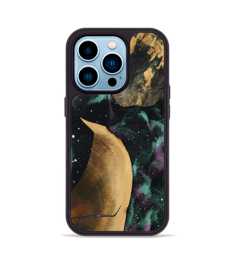 iPhone 14 Pro Wood Phone Case - Latonia (Cosmos, 790903)