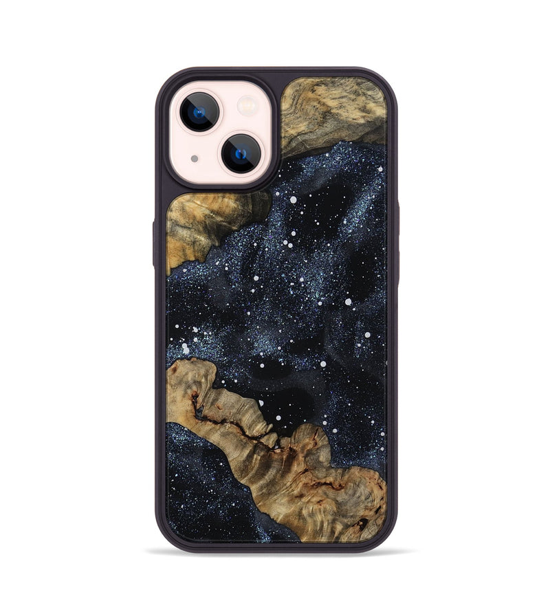 iPhone 14 Wood Phone Case - Carolee (Cosmos, 790911)