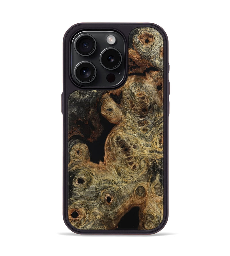 iPhone 15 Pro Wood Phone Case - Jeannie (Wood Burl, 790971)