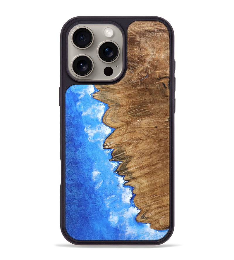 iPhone 16 Pro Max Wood Phone Case - Kathie (Coastal, 791007)