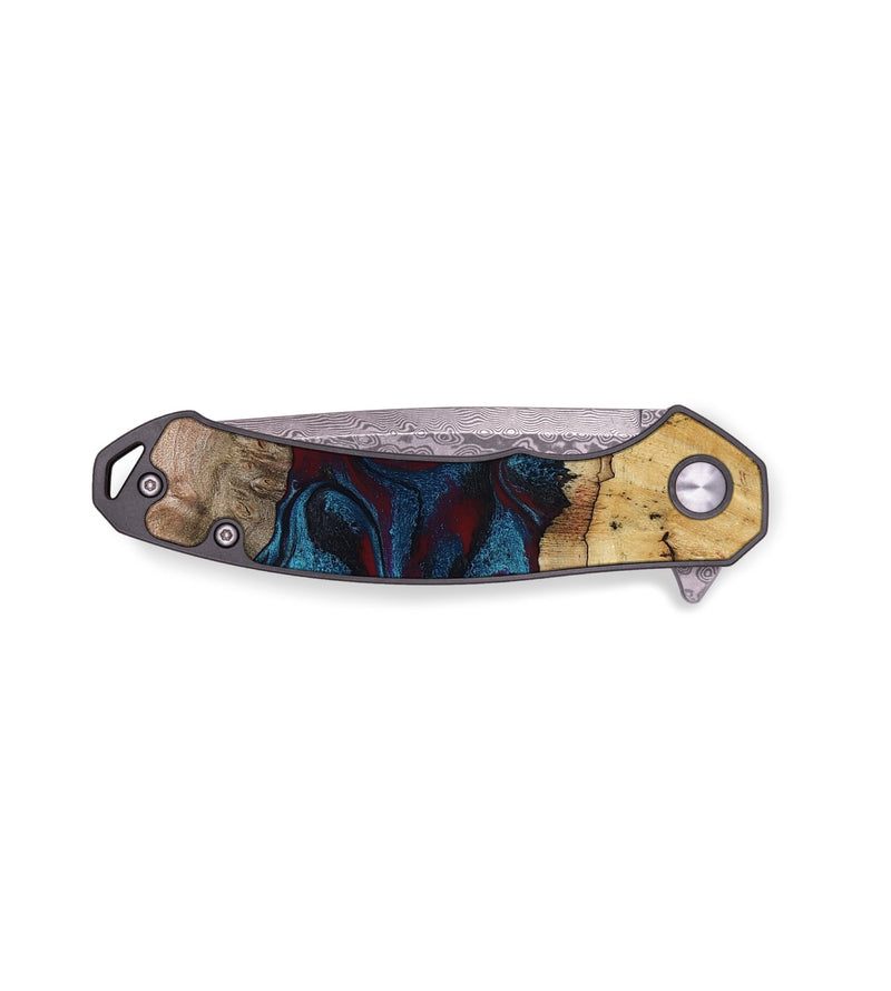 EDC Wood Pocket Knife - Chester (Red, 791020)