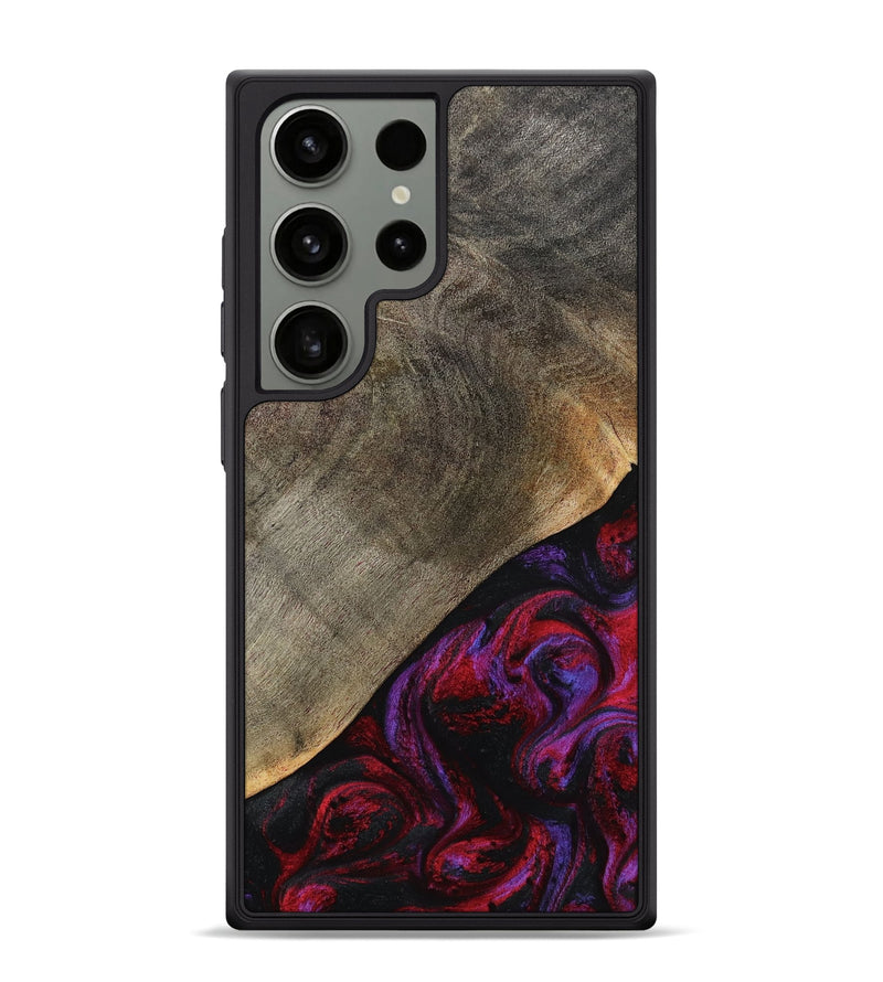 Galaxy S24 Ultra Wood Phone Case - Gussie (Red, 791021)
