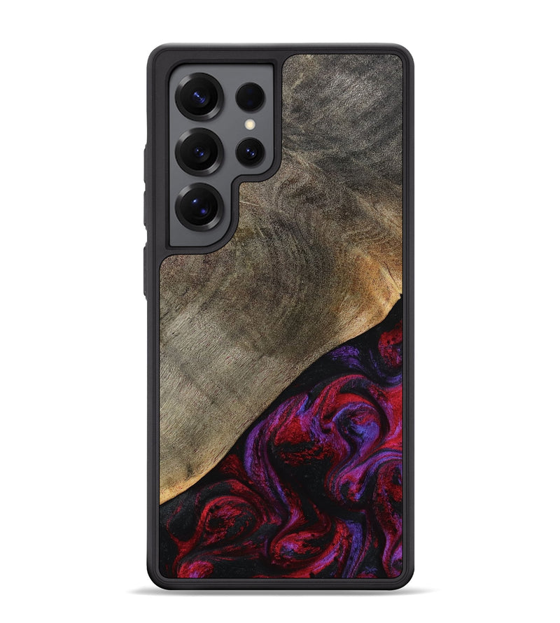 Galaxy S25 Ultra Wood Phone Case - Gussie (Red, 791021)