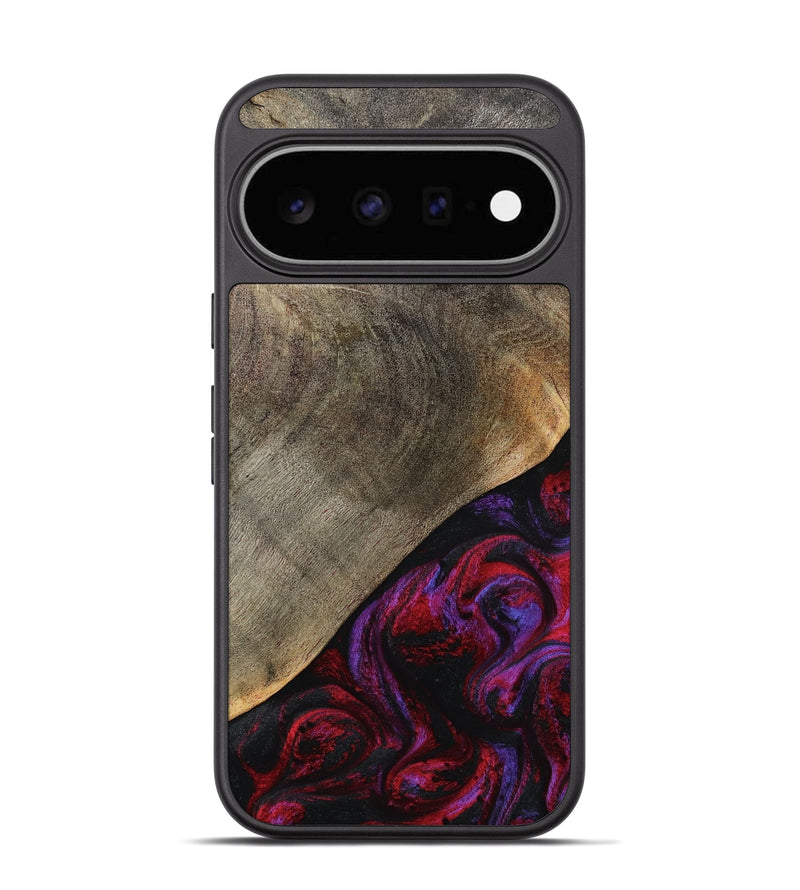 Pixel 11 Wood Phone Case - Gussie (Red, 791021)