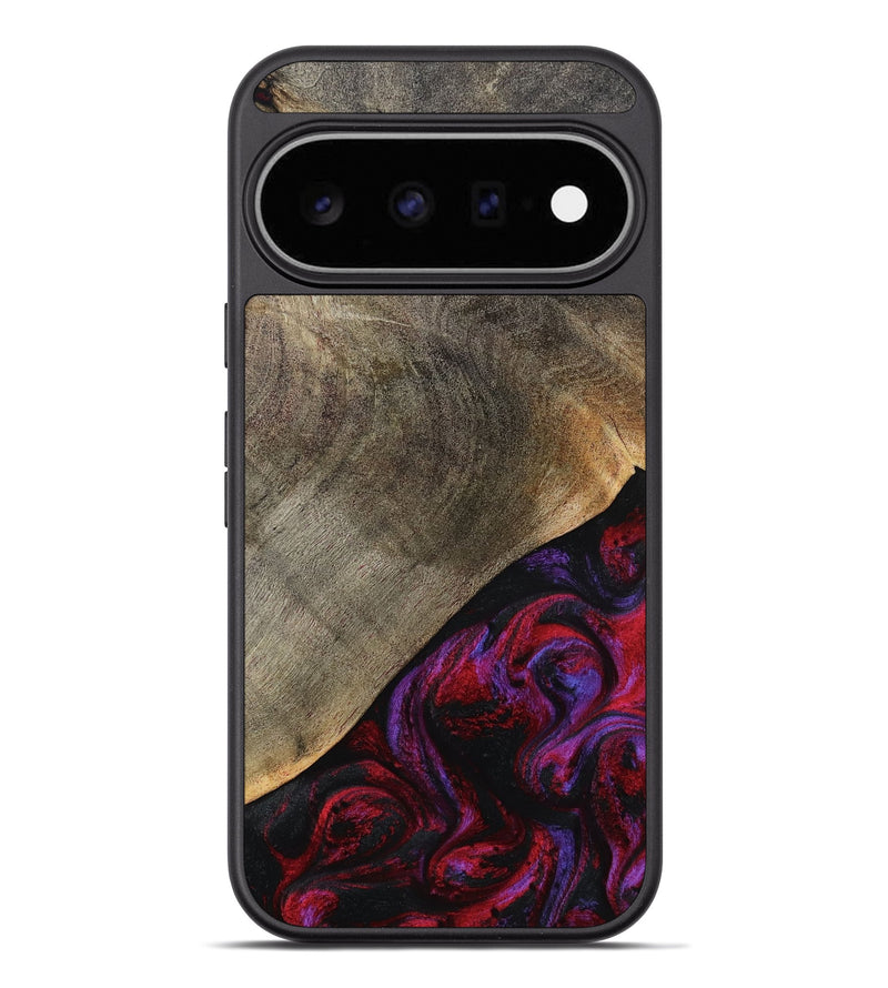 Pixel 11 Pro XL Wood Phone Case - Gussie (Red, 791021)