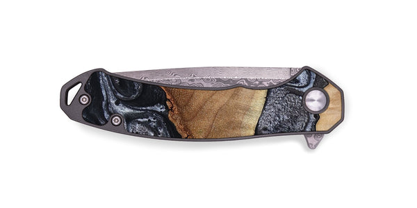 EDC Wood Pocket Knife - Alta (Black & White, 791029)