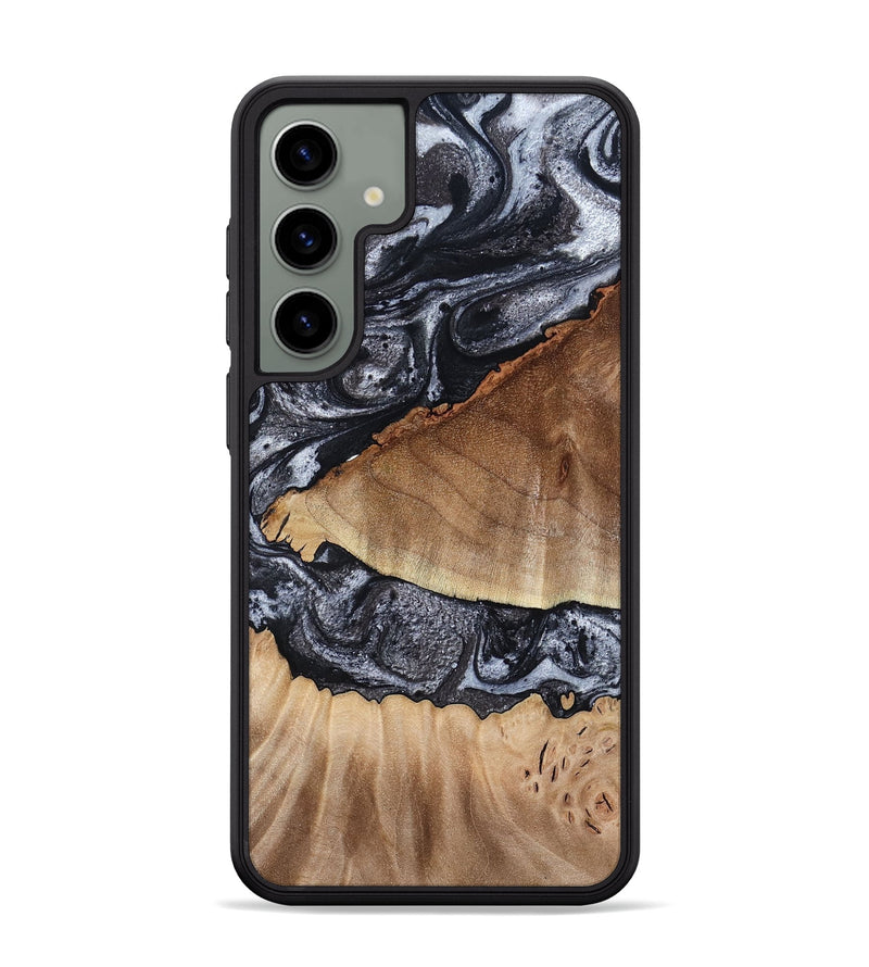 Galaxy S24 Plus Wood Phone Case - Alta (Black & White, 791029)