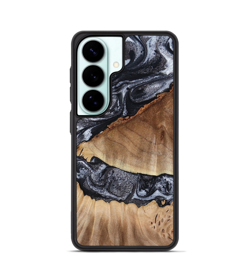 Galaxy S26 Wood Phone Case - Alta (Black & White, 791029)