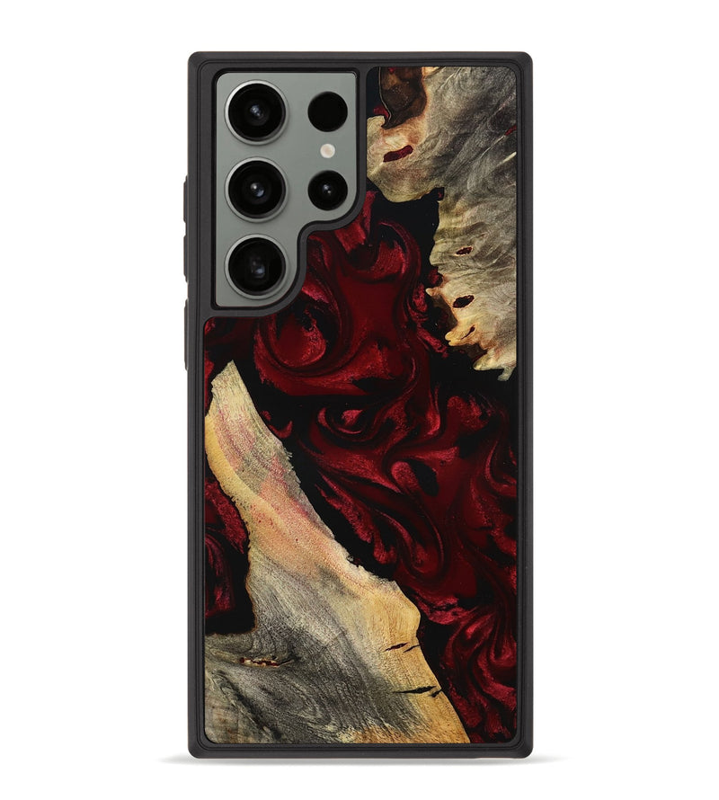 Galaxy S23 Ultra Wood Phone Case - Rollie (Red, 791118)