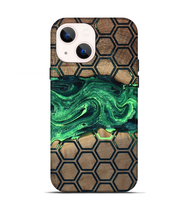 iPhone 13 Wood Live Edge Phone Case - Iola (Pattern, 791192)