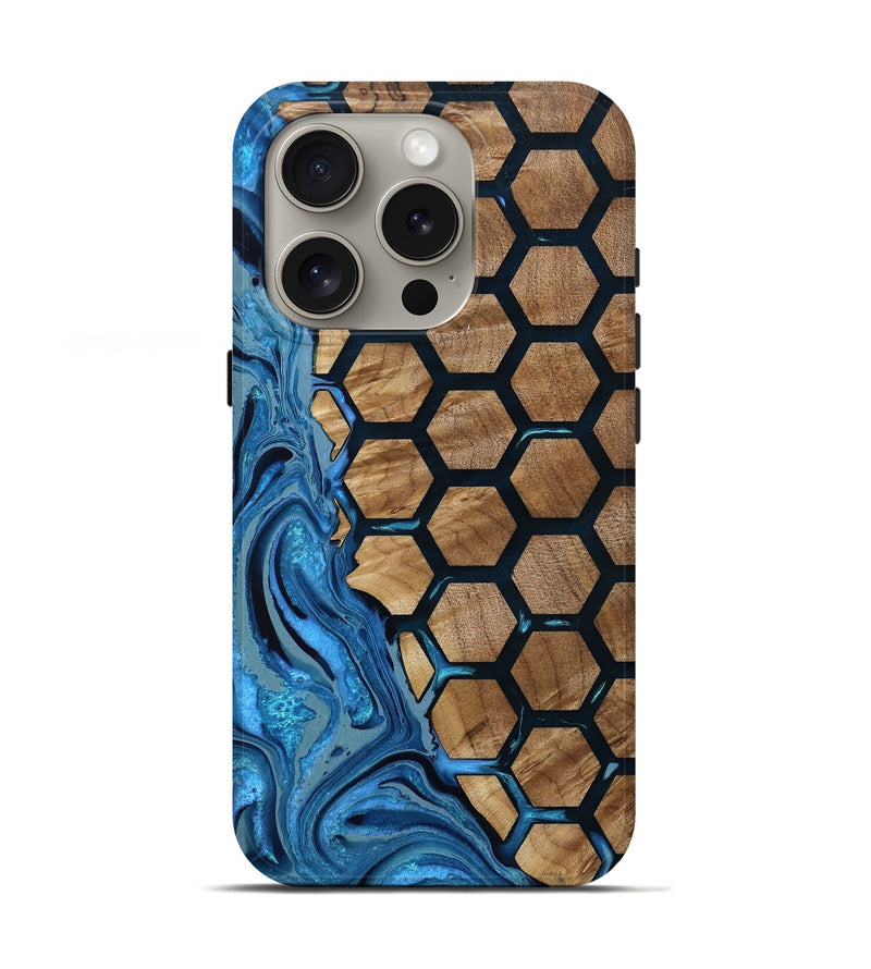 iPhone 16 Pro Wood Live Edge Phone Case - Russell (Pattern, 791201)
