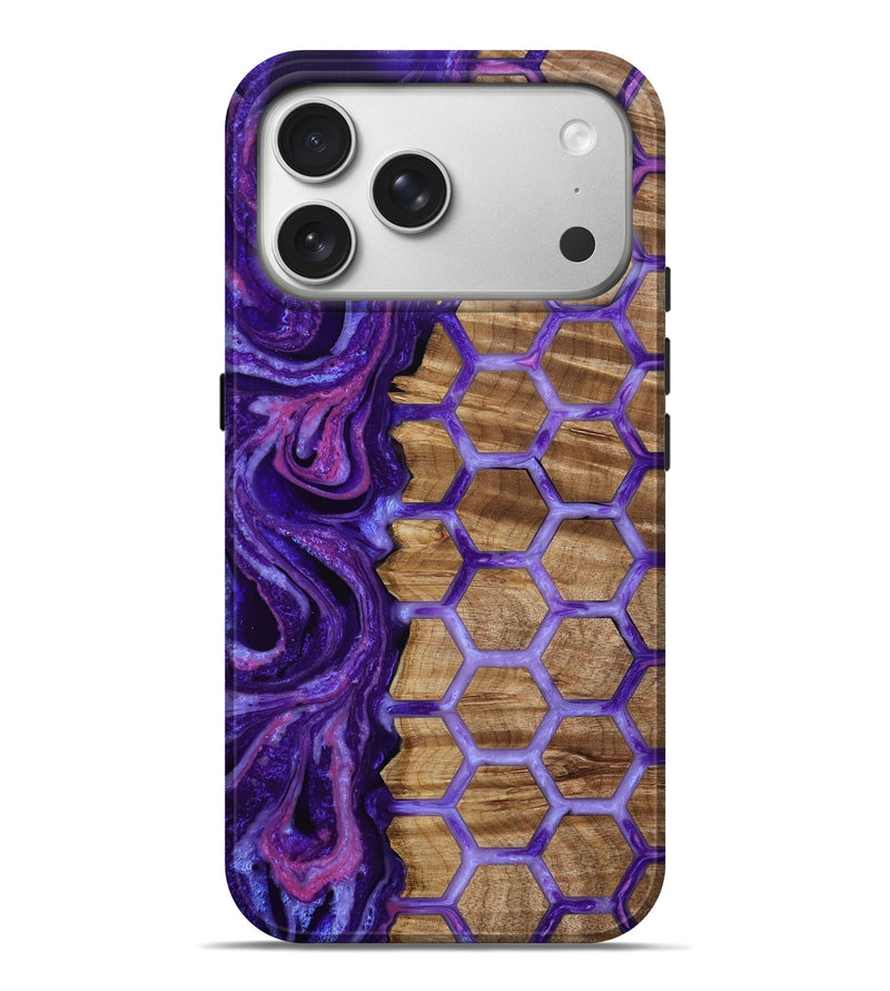 iPhone 17 Pro Max Wood Live Edge Phone Case - Kaia (Pattern, 791205)