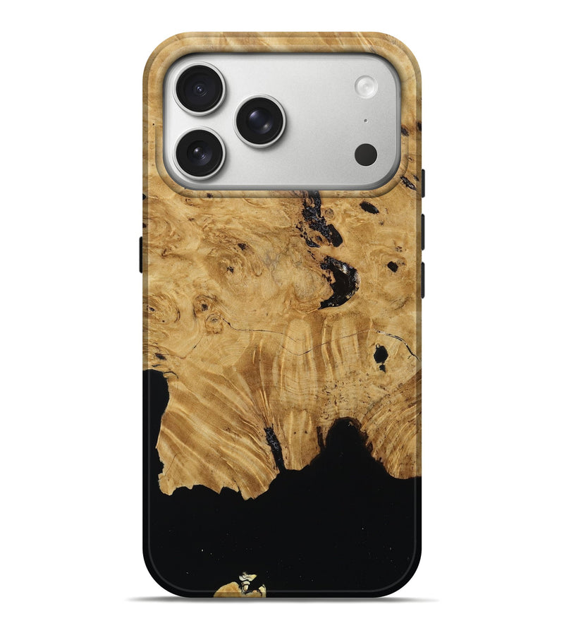iPhone 17 Pro Max Wood Live Edge Phone Case - Lachlan (Wood Burl, 791220)