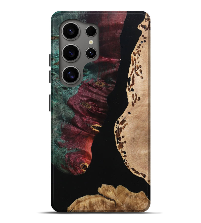 Galaxy S25 Ultra Wood Live Edge Phone Case - Verner (Wood Burl, 791223)