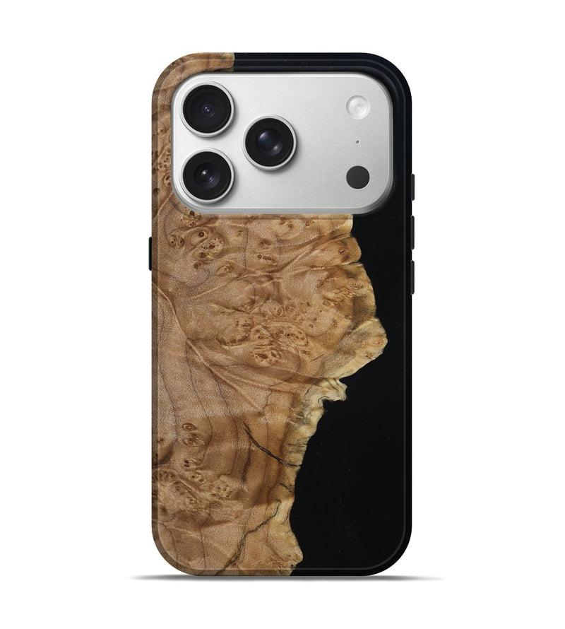 iPhone 17 Pro Wood Live Edge Phone Case - Merry (Wood Burl, 791242)