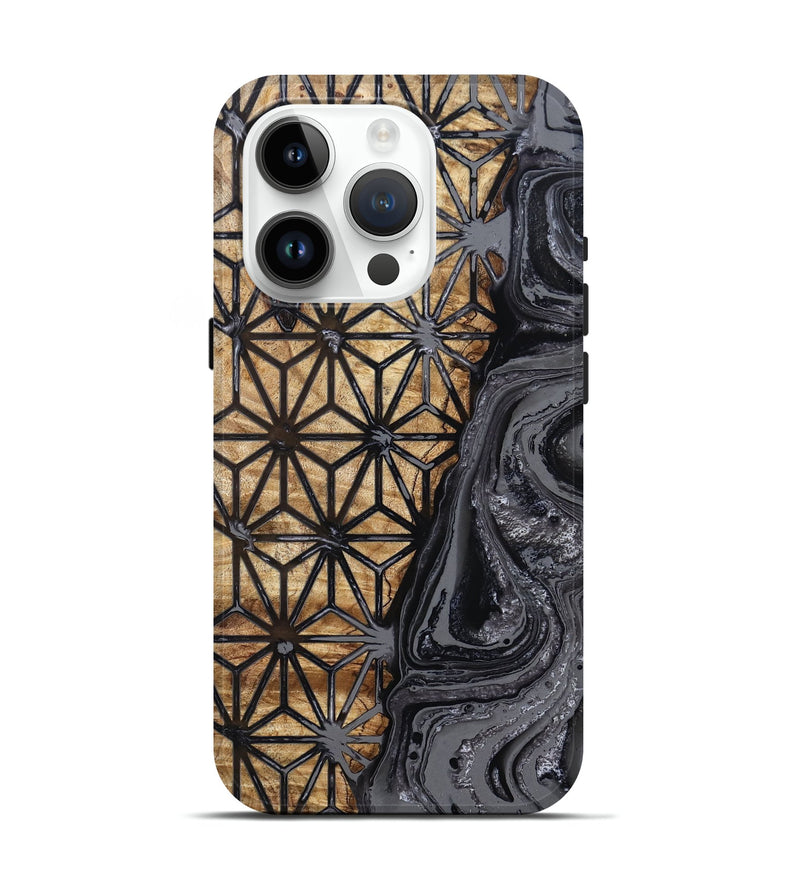 iPhone 15 Pro Wood Live Edge Phone Case - Dayana (Pattern, 791252)