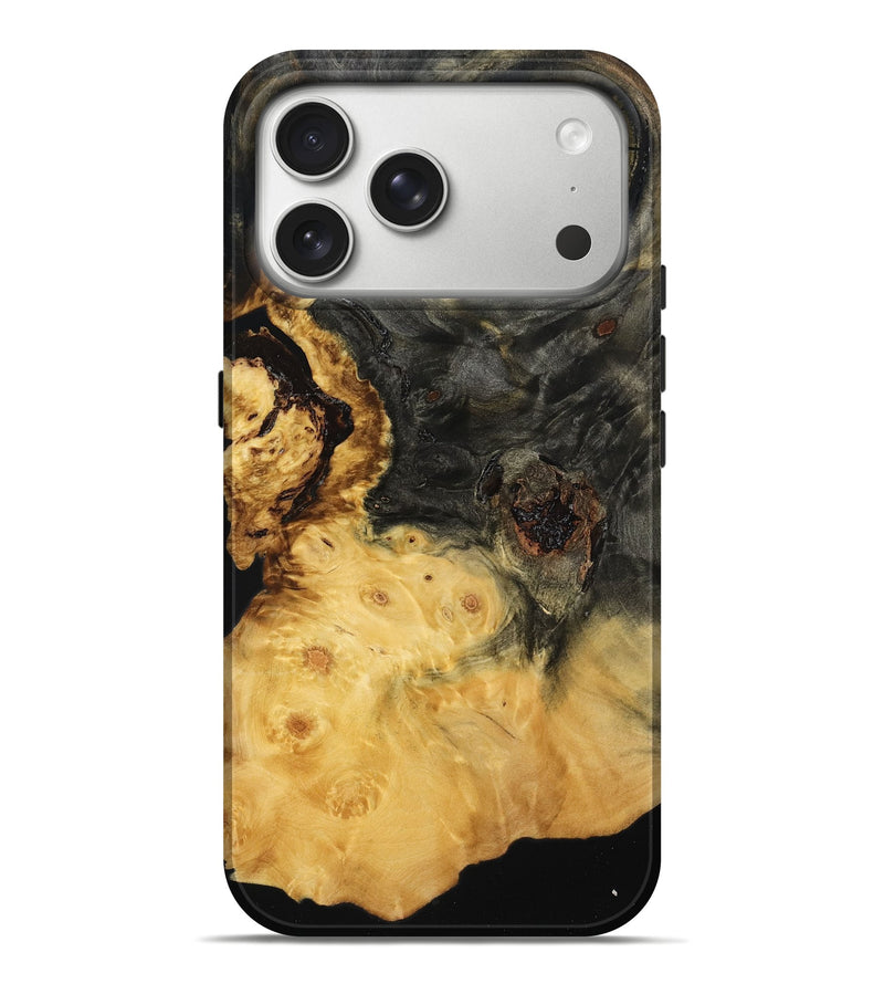 iPhone 17 Pro Max Wood Live Edge Phone Case - Jolene (Wood Burl, 791256)