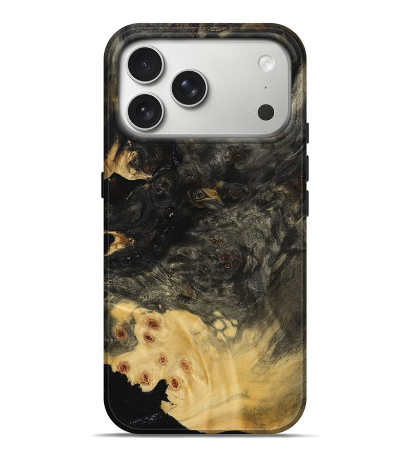 iPhone 17 Pro Max Wood Live Edge Phone Case - Leandra (Wood Burl, 791257)