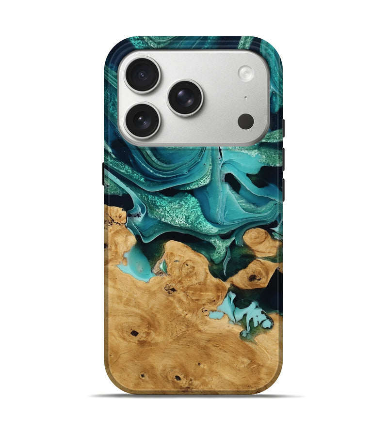 iPhone 17 Pro Wood Live Edge Phone Case - Hudson (The Lab, 791261)