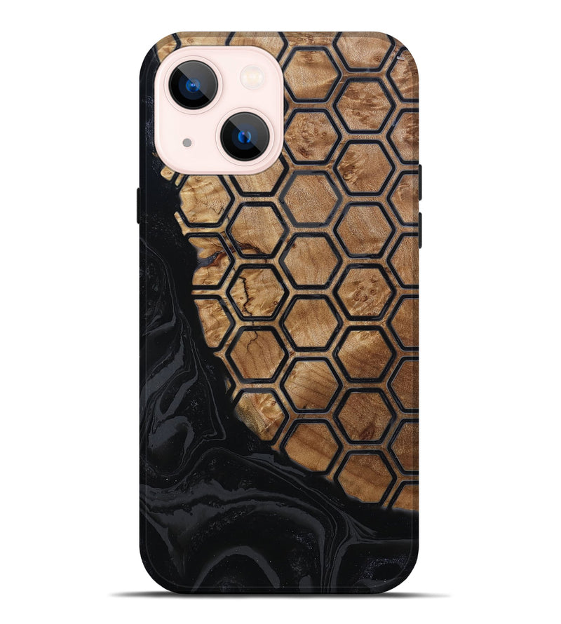 iPhone 14 Plus Wood Live Edge Phone Case - Aleyna (Pattern, 791273)