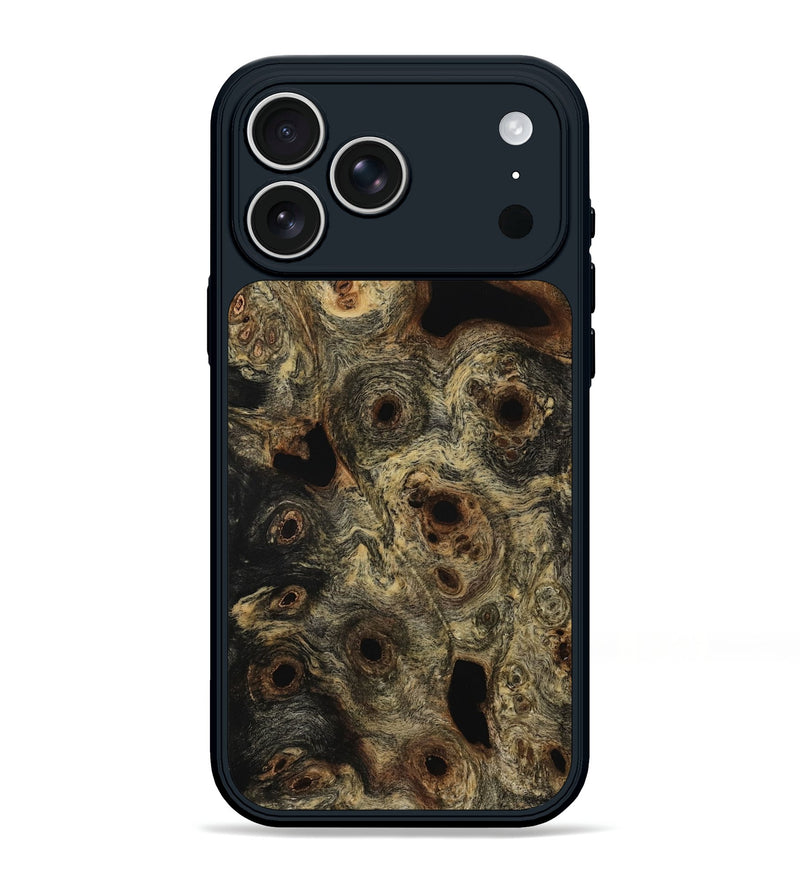 iPhone 17 Pro Max Wood Phone Case - Zavier (Wood Burl, 791315)