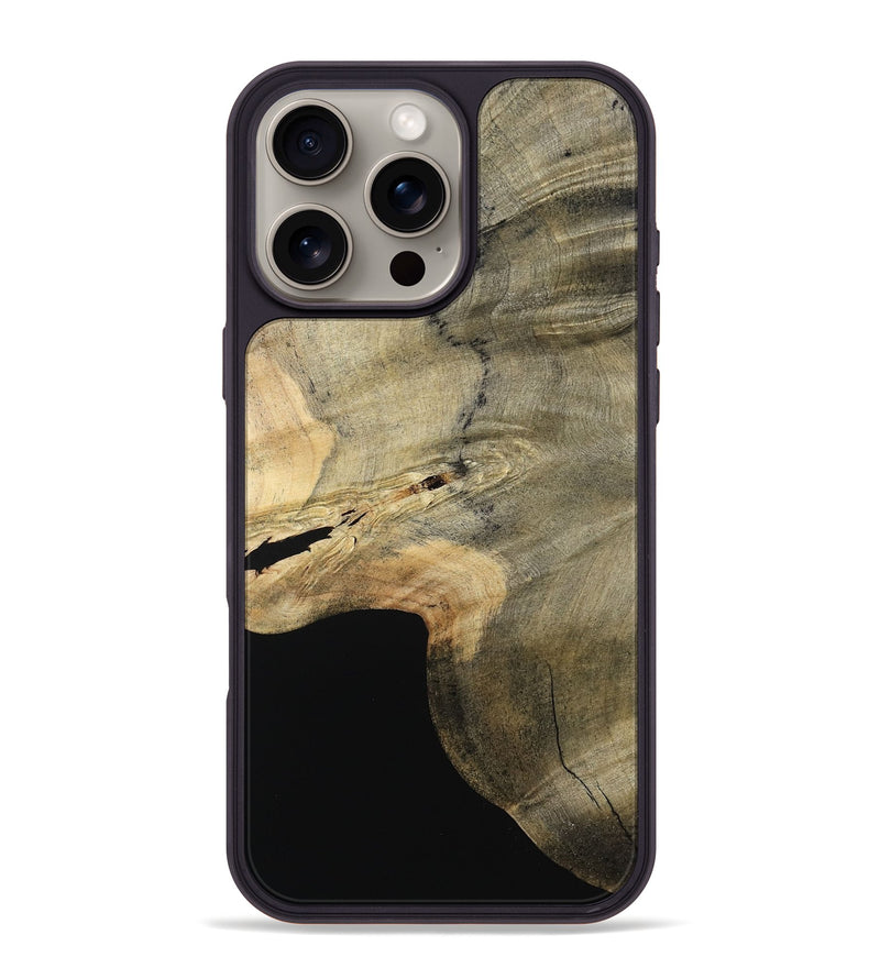 iPhone 16 Pro Max Wood Phone Case - Harland (Wood Burl, 791347)