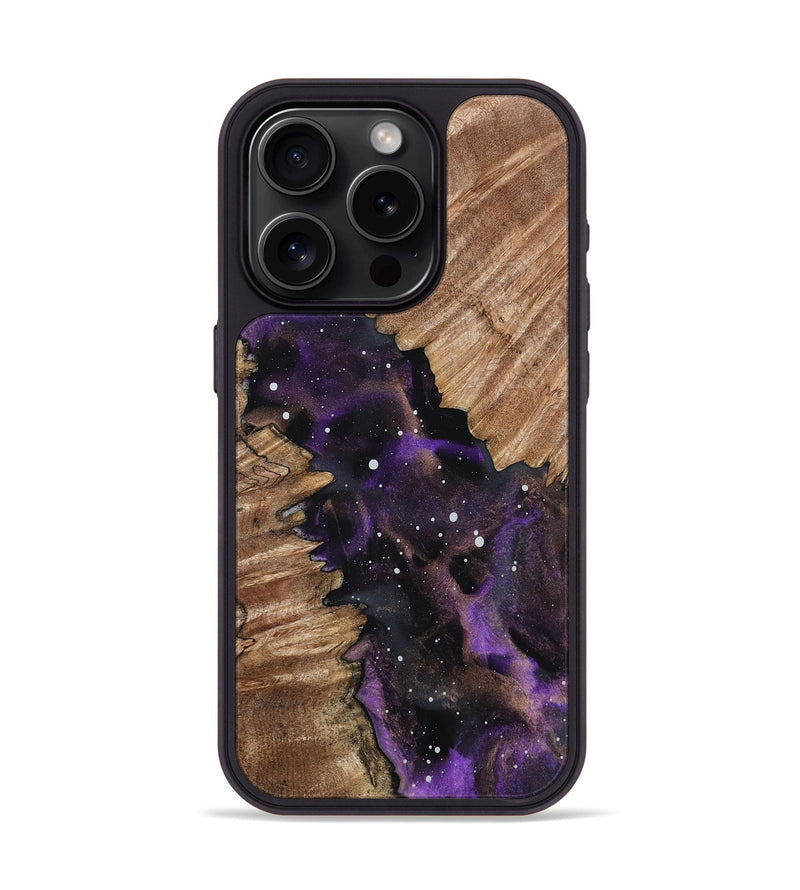 iPhone 15 Pro Wood Phone Case - Natalya (Cosmos, 791355)