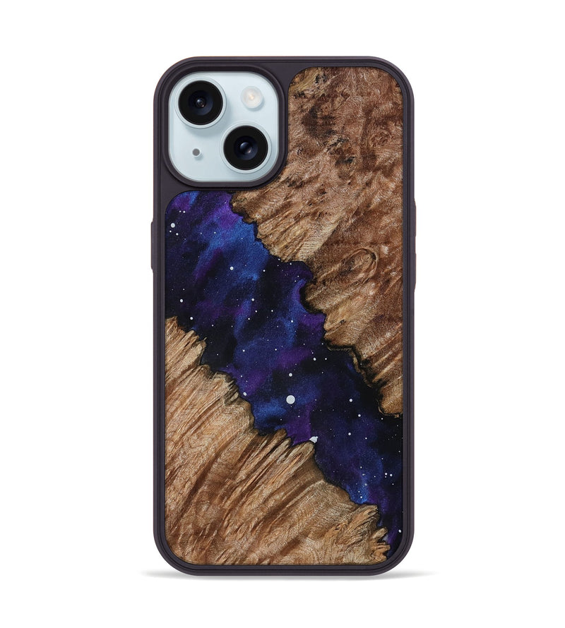 iPhone 15 Wood Phone Case - Sarina (Cosmos, 791383)