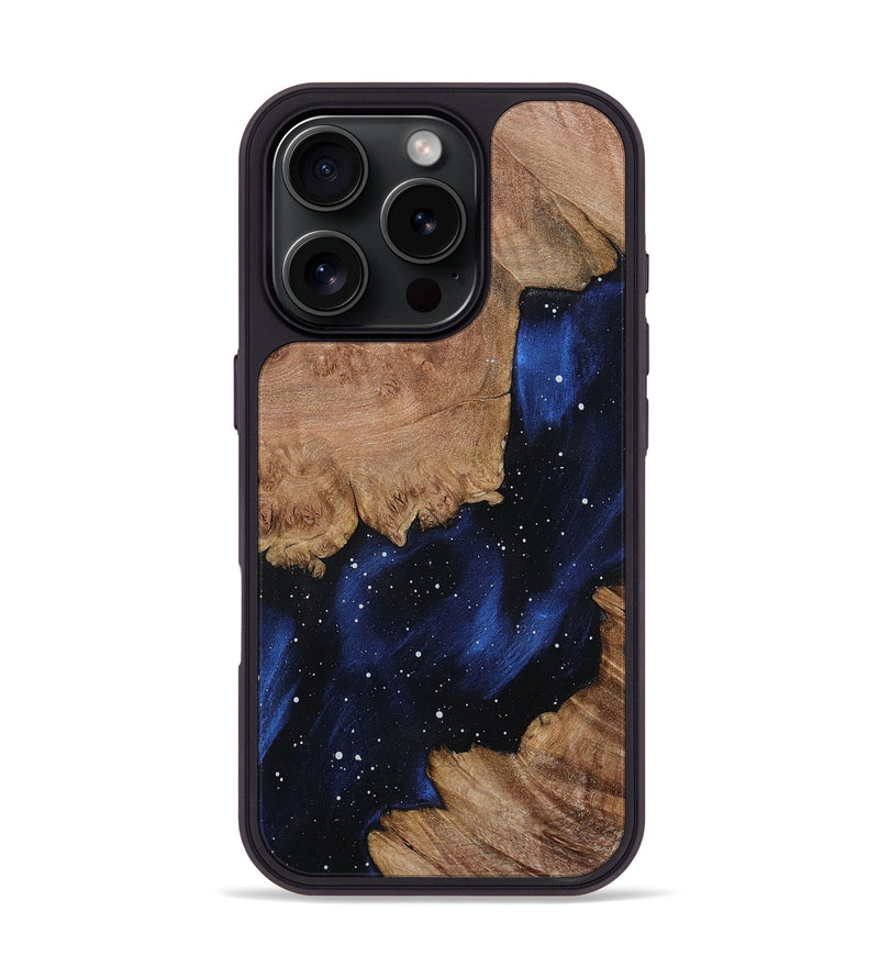 iPhone 16 Pro Wood Phone Case - Berry (Cosmos, 791489)