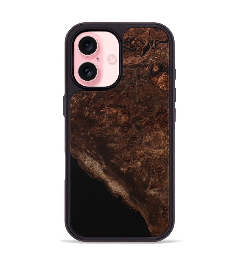 iPhone 16 Wood Phone Case - Sylvia (Wood Burl, 791619)