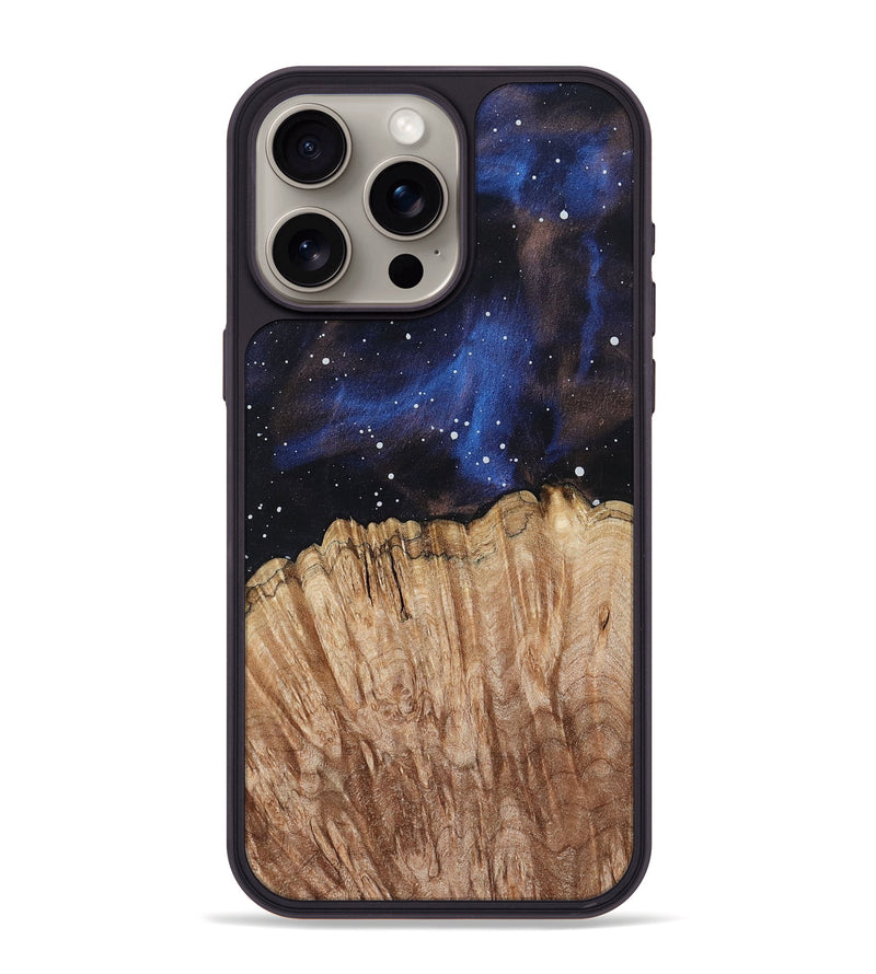 iPhone 15 Pro Max Wood Phone Case - Shay (Cosmos, 791659)