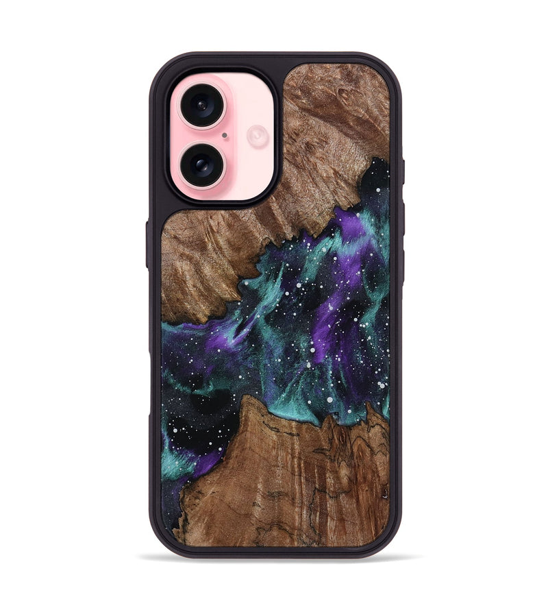 iPhone 16 Wood Phone Case - Tina (Cosmos, 791739)