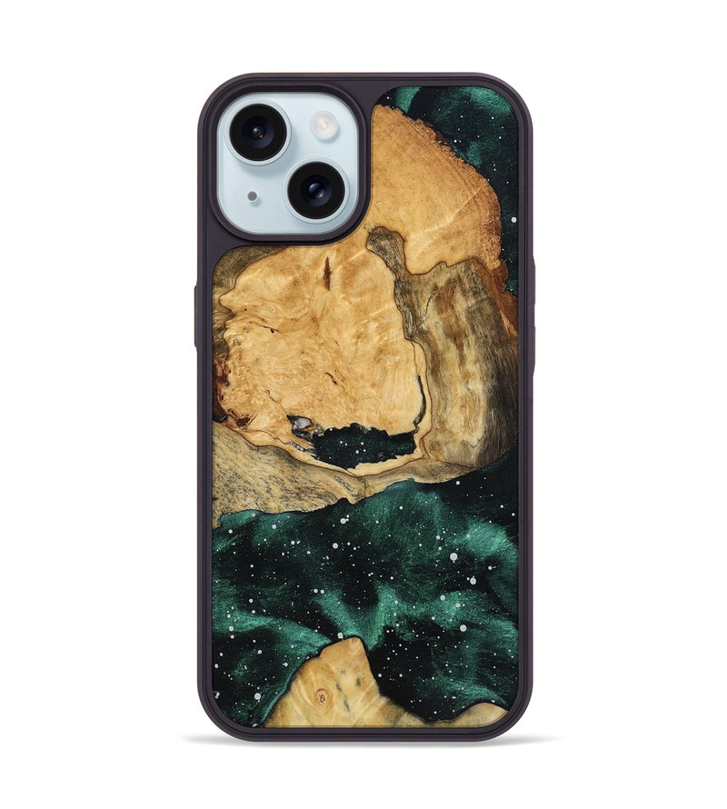 iPhone 15 Wood Phone Case - Miller (Cosmos, 791762)
