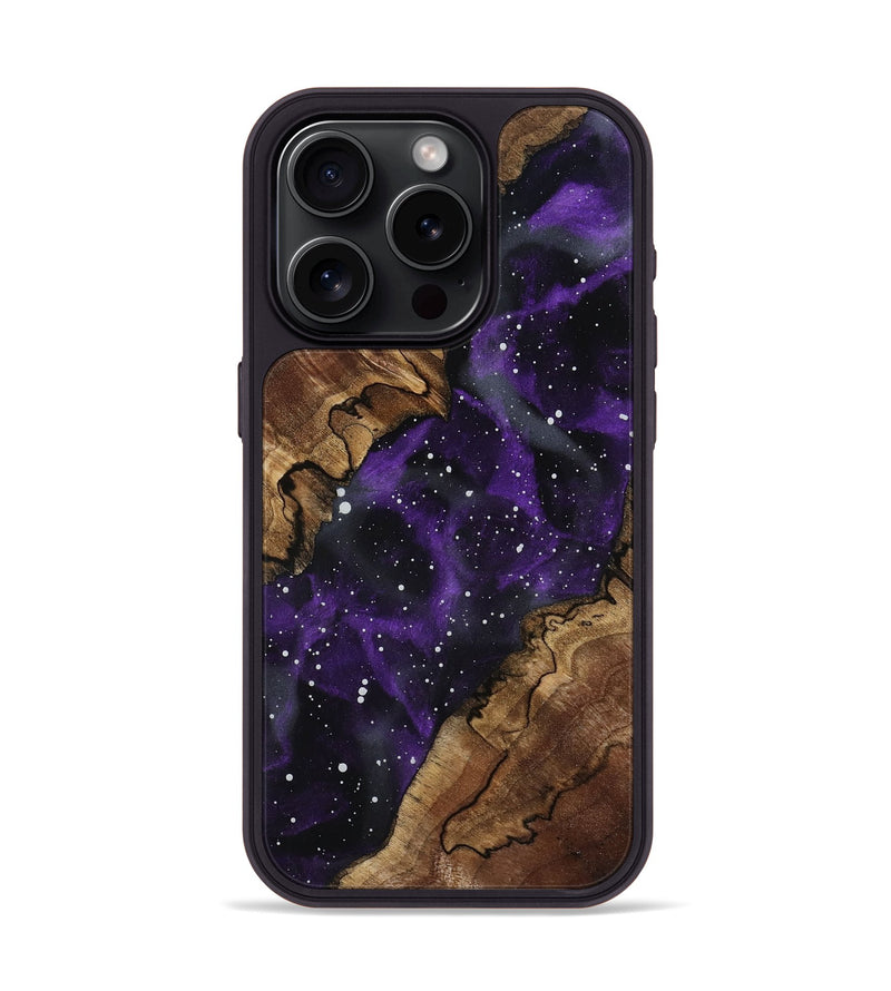 iPhone 15 Pro Wood Phone Case - Ximena (Cosmos, 791771)