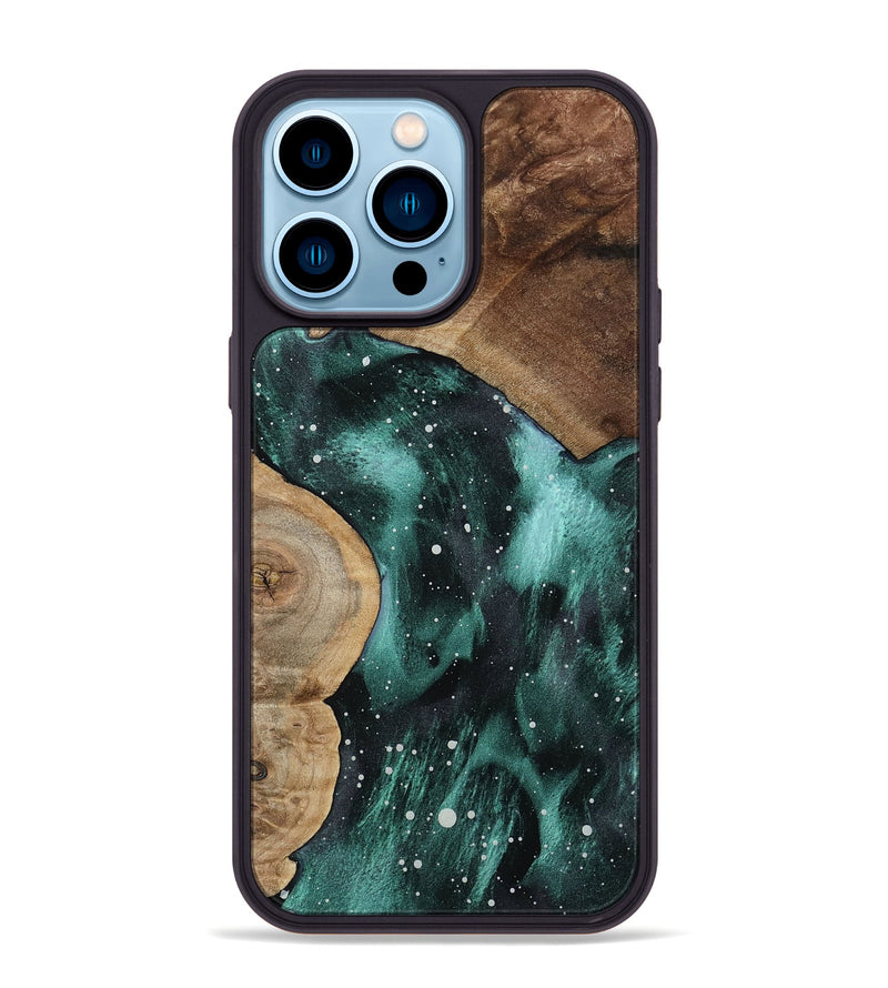 iPhone 14 Pro Max Wood Phone Case - Jaliyah (Cosmos, 791783)